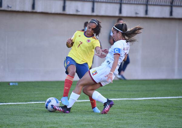 COLOMBIA FEMENINA SUB 20 EMPATÓ CON VENEZUELA EN EL SUDAMERICANO