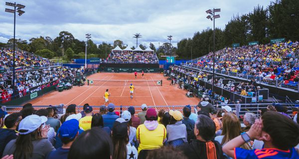 HORARIOS DE LA SERIE ENTRE COLOMBIA Y GRAN BRETAÑA DE COPA DAVIS