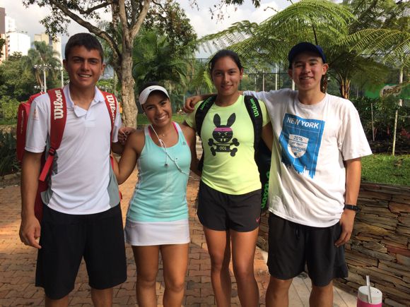 SEMIFINALES EN NACIONAL JUVENIL DE TENIS EN MEDELLÍN