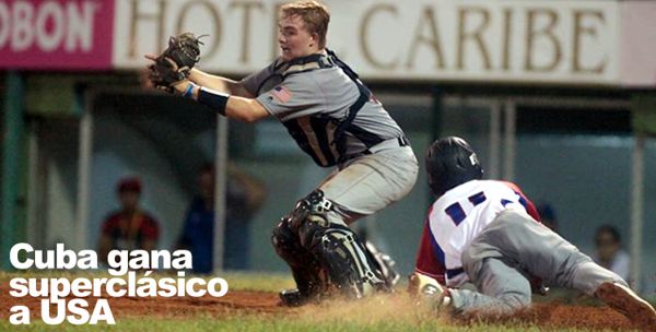 CUBA GANÓ SUPERCLÁSICO A USA EN PANAMERICANO