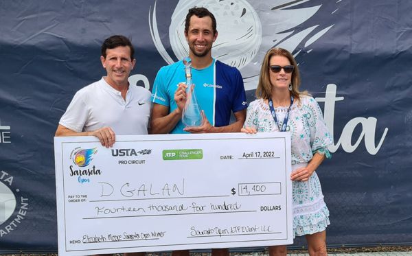 DANIEL GALÁN CAMPEÓN CHALLENGER SARASOTA