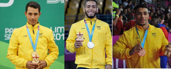 UNA MEDALLA DE CADA COLOR PARA COLOMBIA EN LA DECIMOQUINTA JORNADA DE LOS JUEGOS PANAMERICANOS LIMA 2019