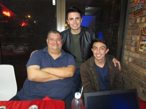 Don Manuel y equipo de trabajo