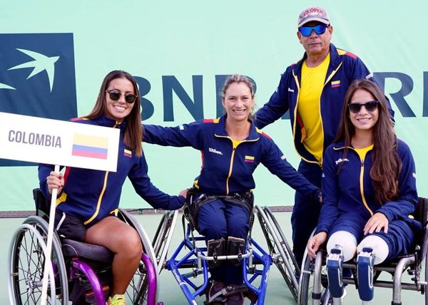 COLOMBIA CLASIFICA POR PRIMERA VEZ A LAS SEMIFINALES DEL MUNDIAL DE TENIS DE SILLA DE RUEDAS
