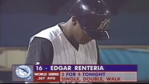 HIT DE ORO, EDGAR RENTERÍA SERIE MUNDIAL 1997