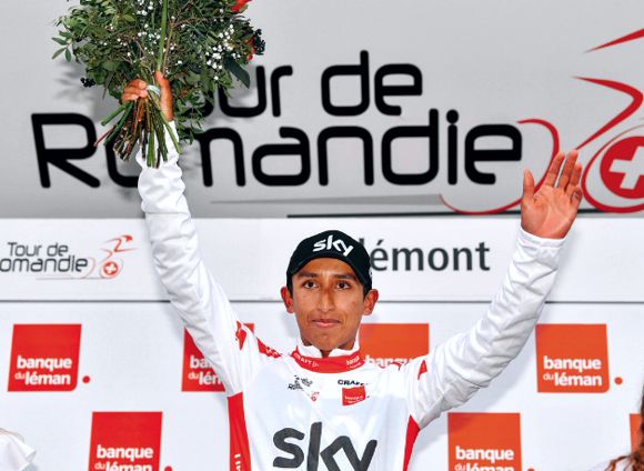 EGAN BERNAL, SUBCAMPEÓN DEL TOUR DE ROMANDÍA