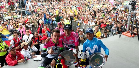 Egan Bernal campeón Colombia Oro y Paz