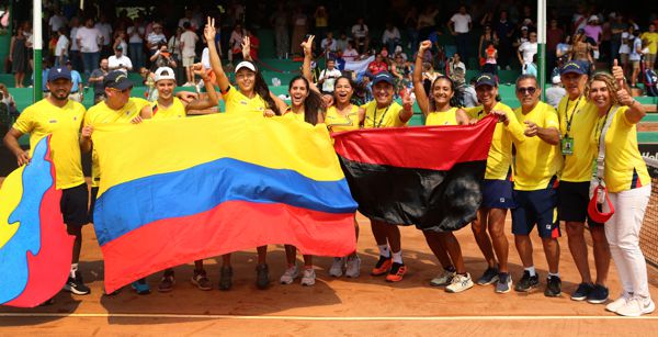 LUEGO DE 15 AÑOS, COLOMBIA VOLVERÁ A DISPUTAR UN PLAY-OFF DE GRUPO MUNDIAL DE LA BILLIE JEAN KING CUP