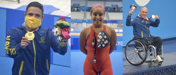 EQUIPO QUE REPRESENTARÁ A COLOMBIA EN EL MUNDIAL DE NATACIÓN PARALÍMPICA