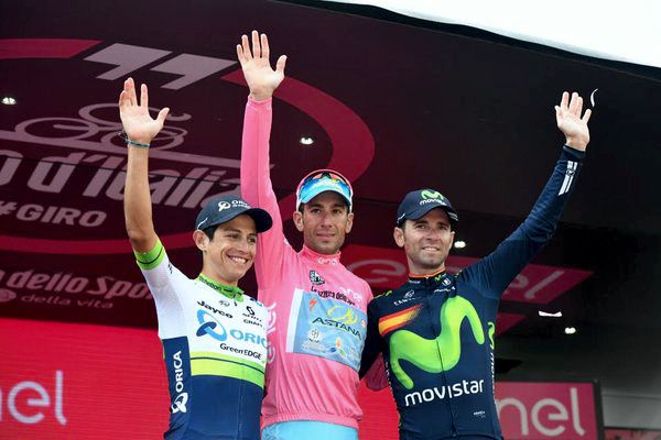 Esteban Chaves Subcampeon Giro Italia