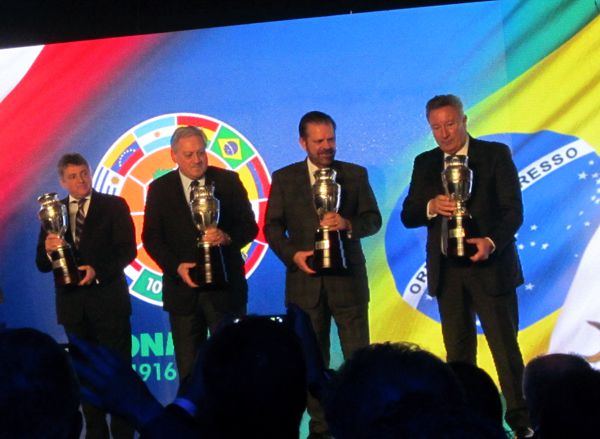Federaciones que jugaron Copa América 1916