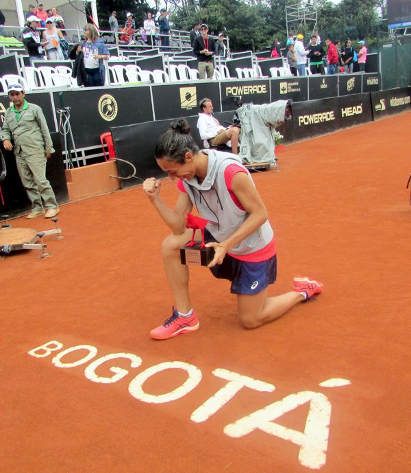 FRANCESCA SCHIAVONNE CAMPEONA DEL CLARO OPEN COLSANITAS