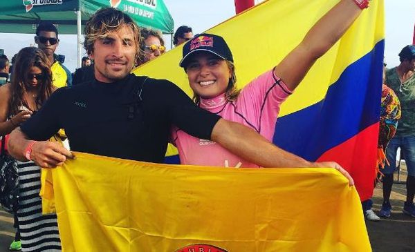 2 OROS PARA COLOMBIA EN PANAMERICANOS DE SURF EN PERÚ