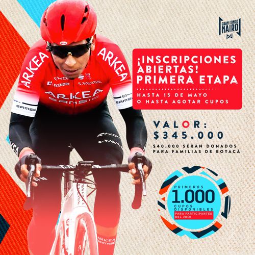 LANZAMIENTO GRAN FONDO NAIRO QUINTANA 2020