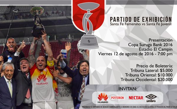 Invitación Presentación Copa Suruga