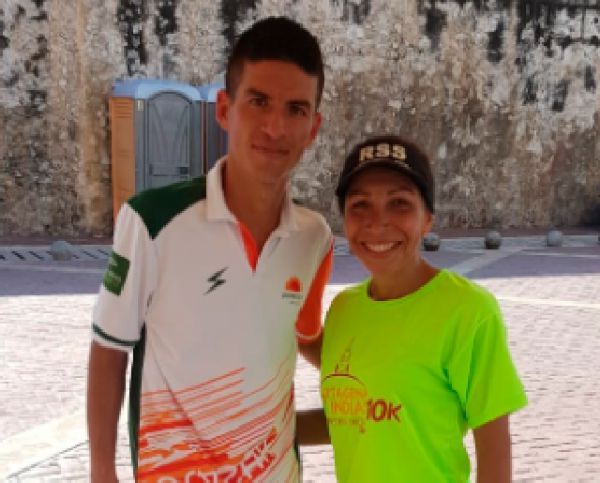JEISSON SUÁREZ Y MERLY DÍAZ GANARON LA 10K DE CARTAGENA