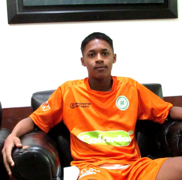 JORMAN MENDOZA GARRIDO ARQUERO DE LA SELECCIÓN ANTIOQUIA SUB 13