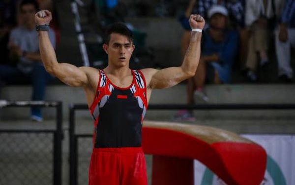 JOSSIMAR CALVO, ORO EN GIMNASIA ARTÍSTICA