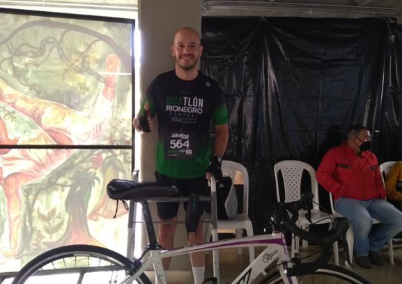 JUAN FERNANDO ECHEVERRI, EL SÍMBOLO DEL DUATLÓN VIRTUAL RIONEGRO 2020