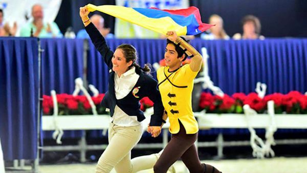 JUAN MARTÍN CLAVIJO, CAMPEÓN MUNDIAL DE VAULTING