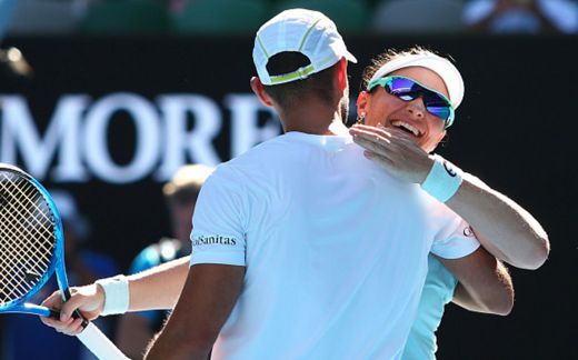 CABAL EN EL DOBLES MIXTO DEL ABIERTO DE AUSTRALIA