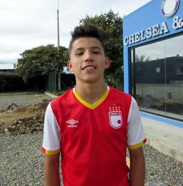 JUAN SEBASTIÁN TELLO VOLANTE 10 DE SANTA FE EN SUB 15