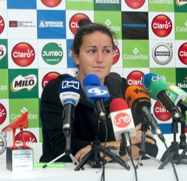 Lara Subcampeona Claro Open