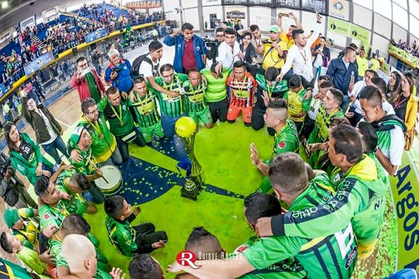 LEONES DE NARIÑO ES EL CAMPEÓN DE LA LIGA ARGOS FUTSAL