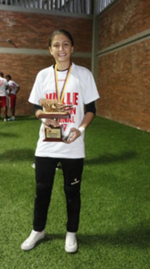 Linda Caicedo Goleadora