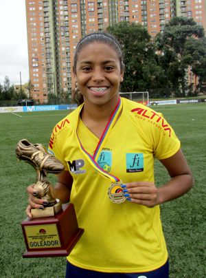 Maireth Alejandra Pérez Goleadora