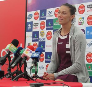 Mariana Duque Subcampeona dobles