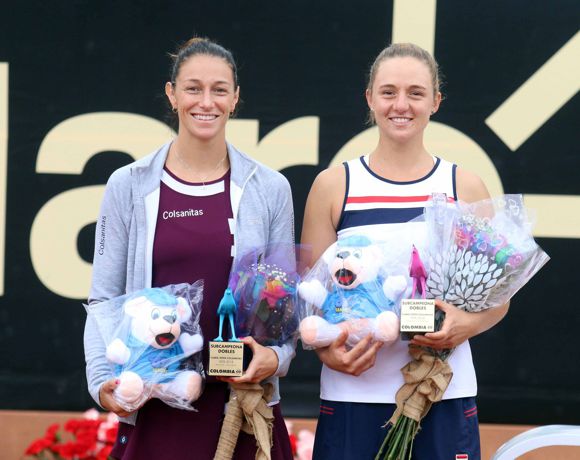 MARIANA DUQUE SUBCAMPEONA EN DOBLES DEL CLARO OPEN