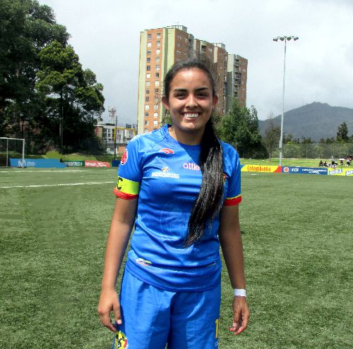 MARÍA FERNANDA VALDERRAMA, CAPITANA DE CUNDINAMARCA