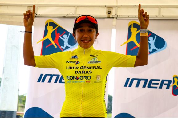 PAULA LATRIGLIA DEL COLNAGO CM SE MANTIENE LÍDER EN LA CLÁSICA RIONEGRO
