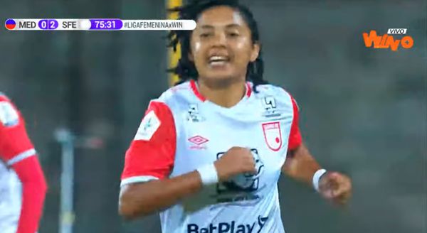 SANTA FE VENCIÓ A MEDELLÍN EN PARTIDO DE IDA DE LAS SEMIFINALES DE LA LIGA FEMENINA BETPLAY DIMAYOR 2020
