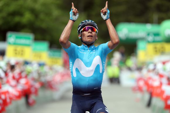 NAIRO QUINTANA SE EXHIBE EN LA VUELTA A SUIZA