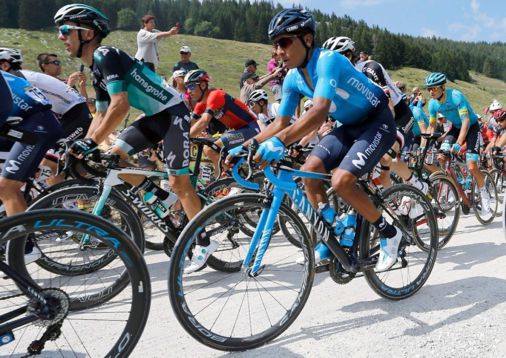 NAIRO QUINTANA SUBE EN LA GENERAL DEL TOUR DE FRANCIA
