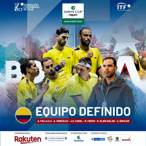 Nomina Colombia Copa Davis