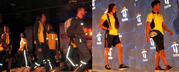 DESFILE DE PRESENTACIÓN DE UNIFORMES QUE LUCIRÁ LA DELEGACIÓN COLOMBIANA EN RIO