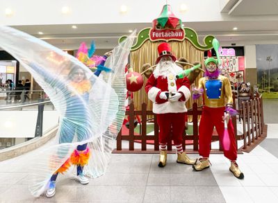 PAPÁ NOEL VISITARÁ PLAZA CENTRAL PARA CONTAR UNA HISTORIA DE NAVIDAD INSPIRADA EN EL CIRCO Y LA INCLUSIÓN