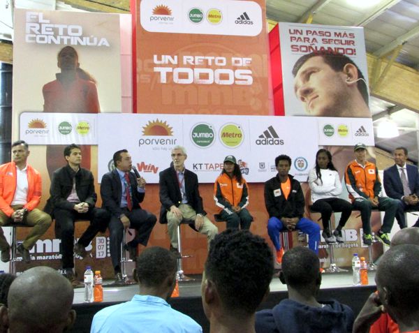 Presentación atletas media maraton 2017