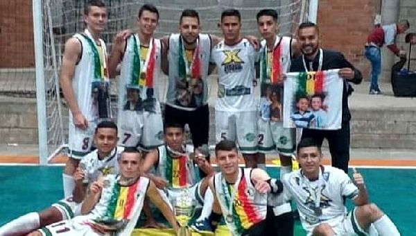 QUINDÍO CAMPEÓN NACIONAL MASCULINO C-23 DE MICROFÚTBOL