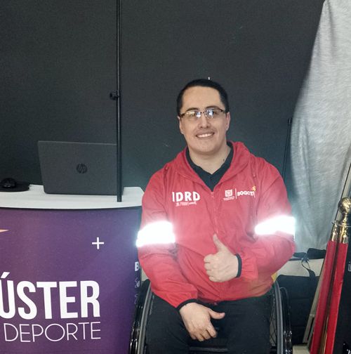 RAMÓN BRICEÑO, REPRESENTANTE DE LOS DEPORTISTAS DEL SECTOR PARALÍMPICO