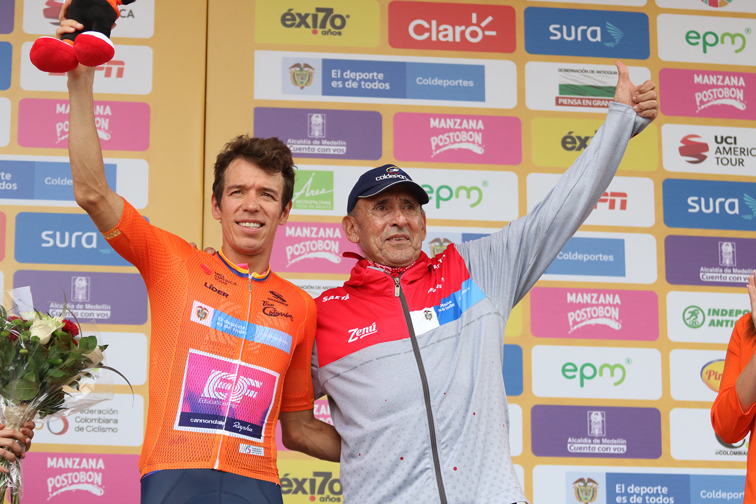 Rigoberto Uran primer líder tour colombia