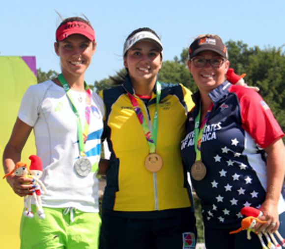 SARA LÓPEZ GANÓ EL NOVENO ORO PARA COLOMBIA