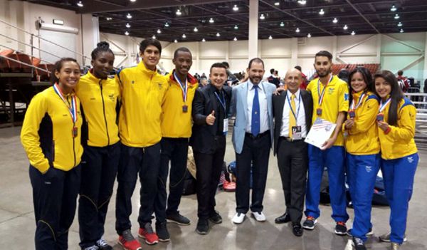 CINCO MEDALLAS CONQUISTÓ COLOMBIA, EN EL US OPEN DE TAEKWONDO