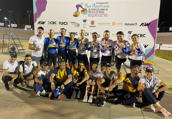 COLOMBIA OBTUVO EXCELENTES RESULTADOS EN EL CAMPEONATO PANAMERICANO DE PISTA Y RUTA DE PARACYCLING