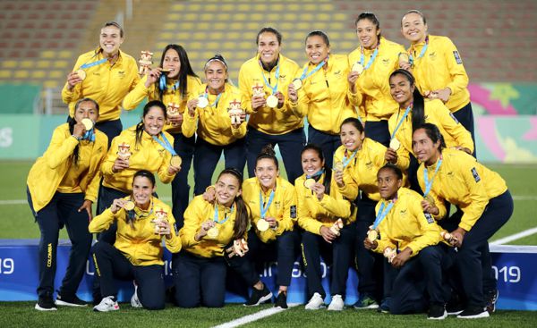 COLOMBIA GANÓ EL ORO DEL FÚTBOL FEMENINO EN PANAMERICANOS