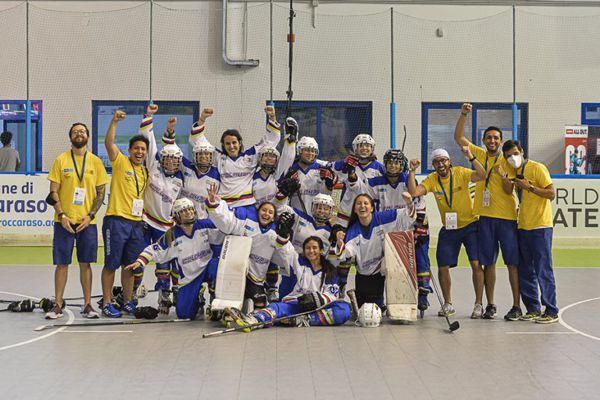 COLOMBIA JUGARÁ POR UN CUPO EN LA FINAL DEL MUNDIAL DE HOCKEY EN LÍNEA QUE SE DISPUTA EN ITALIA