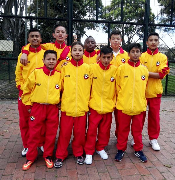 Selección Infantil Bogotá del torneo La Gaitana